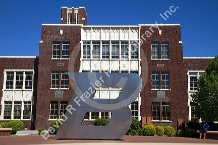 Administration building at Boise State University, Boise, Idaho, USA.