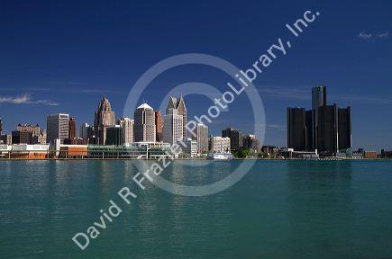 Detroit International Riverfront, Michigan, USA.