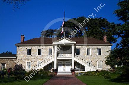 Colton Hall in Monterey, California, USA.