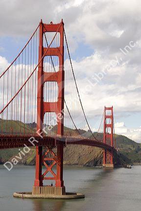The Golden Gate Bridge, San Francisco, California.