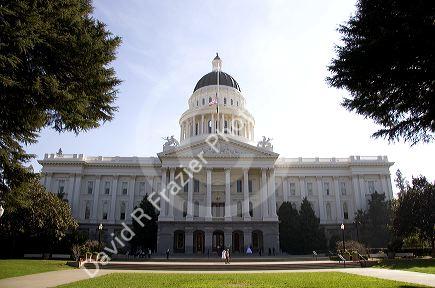 California state capitol building in Sacramento.