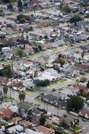 Housing in Los Angeles, California.