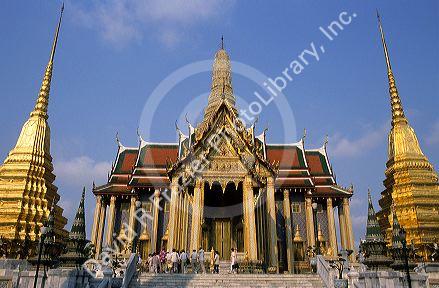 The Grand Palace in Bangkok, Thailand.