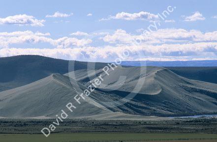 Bruneau Sand Dunes in southern Idaho.