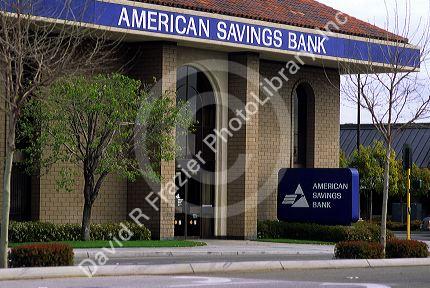 Exterior of American Savings Bank.