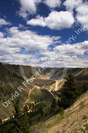 Anderson Ranch Dam on the South Fork of the Boise River in Idaho.