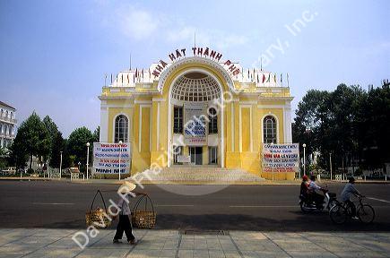 The Opera House in Saigon, Vietnam.
