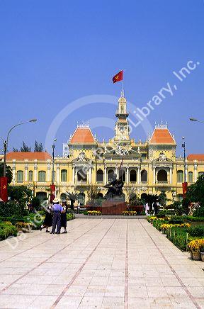 Saigon City Hall, People's Committee, Vietnam.