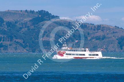 Passenger ferry boat on San Francisco Bay.