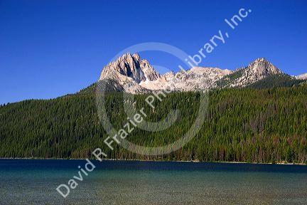 Redfish Lake in the Stanley Basin, Idaho.
