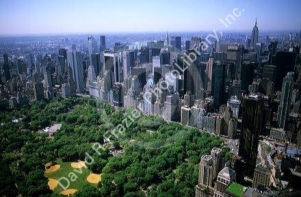 A view of New York City, New York.