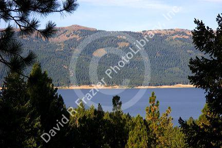 Lake Cascade at Cascade, Idaho in the Boise National Forest.