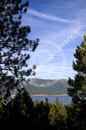 Lake Cascade at Cascade, Idaho in the Boise National Forest.