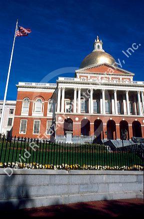 The Massachusetts State Capitol Building in Boston.