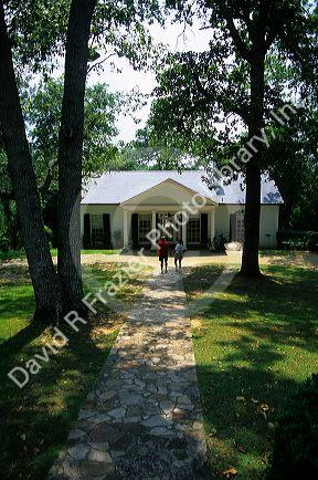 Franklin Roosevest's Little White House in Warm Springs, Georgia.