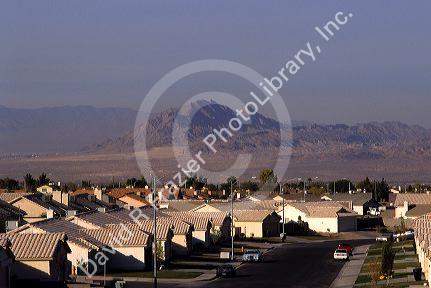 Housing in Henderson, Nevada near Las Vegas.
