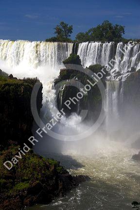 Waterfalls at Izuazu, Argentina.