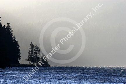 Cresent Lake in Olympic National Park, Washinton.