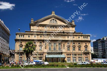 Teatro Colon opera theater Buenos Aires, Argentina.