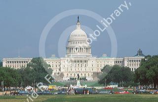 The United States capitol building in Washington, D.C.