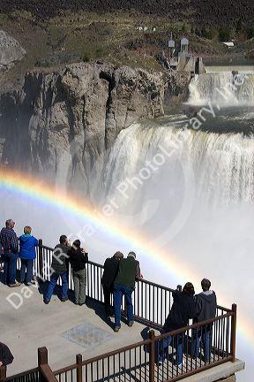 Shoshone Falls on the Snake River in Twin Falls, Idaho.