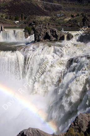 Shoshone Falls on the Snake River in Twin Falls, Idaho.