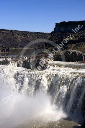 Shoshone Falls on the Snake River in Twin Falls, Idaho.