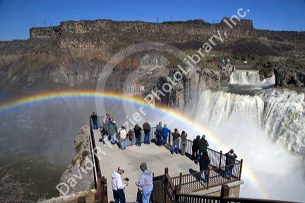 Shoshone Falls on the Snake River in Twin Falls, Idaho.