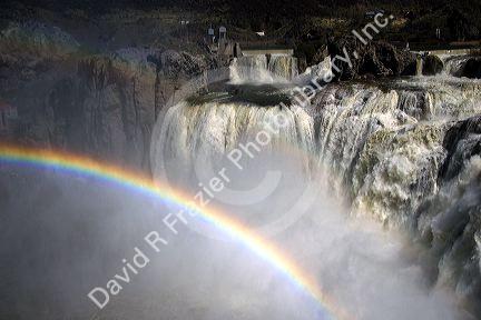 Shoshone Falls on the Snake River in Twin Falls, Idaho.
