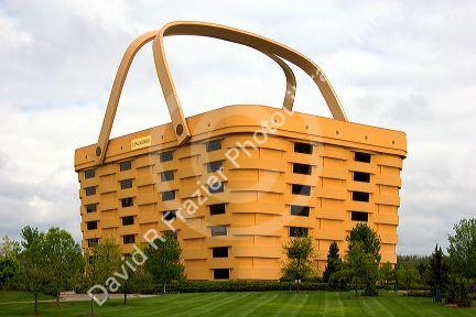 Longaberger Basket Company building in Newark, Ohio.