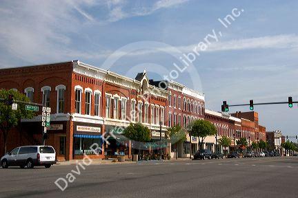 Main Street in Bryan, Ohio.
