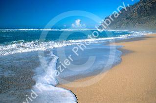 Barking Sands Beach on Kauai, Hawaii.