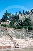 Roman Amphitheater in Verona, Italy.