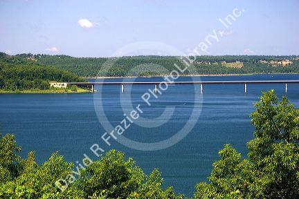 Norfork Lake near Mountain Home, Arkansas.