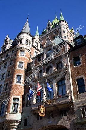 Chateau Frontenac in Quebec City, Quebec, Canada.