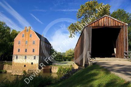 Burfordville Grist Mill in Burfordville, Missouri.
