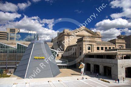 The Kansas City Planetarium at Union Station, Missouri.