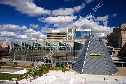 The Kansas City Planetarium at Union Station, Missouri.
