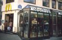 McDonalds restaurant in Paris, France.