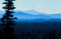 Cascade mountain range in Oregon.