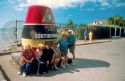 The southernmost point in the continental U.S. at Key West Florida.