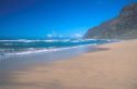 Barking Sands Beach scene on Kauai,  Hawaii.