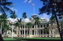Iolani Palace, Honolulu, Hawaii.