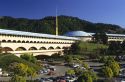 The Marin County Civic Center in California was designed by architect Frank Lloyd Wright.