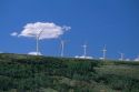 Wind generators at Elk Mountain, Wyoming.