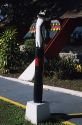 Totem pole at a Seminole Miccosukee Indian village.
