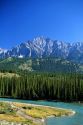 The Canadian Rockies in Banff National Park, Canada.