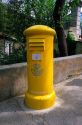 Postal letter box in Spain.