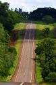 Highway 12 south of Iguazu Falls, Argentina.