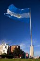 The Argentine flag in Aregentina.